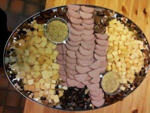 combinatieschotel kaas-worst